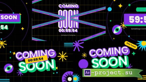 Videohive - Coming Soon & Counting Down - 58775589 - Project for After Effects