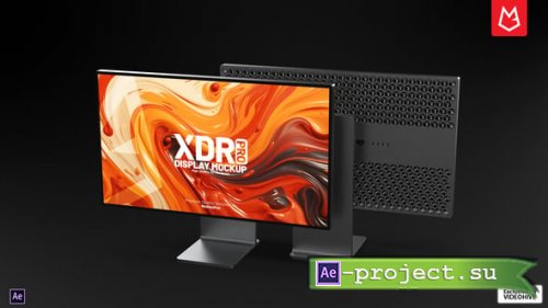Videohive - Dynamic Pro Display XDR Website Presentation - 52256889 - Project for After Effects