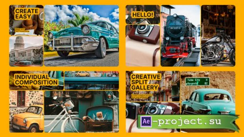 Videohive - Multiframe Slideshow - 58795549 - Project for After Effects