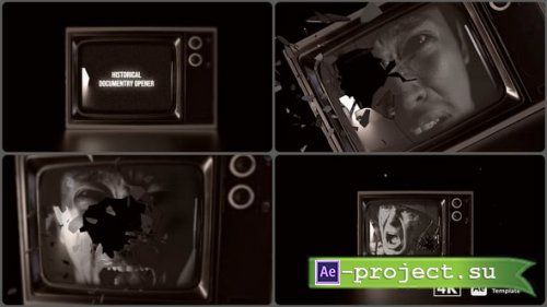 Videohive - History Documentary Opener | Shatter Glass TV - 58802717 - Project for After Effects