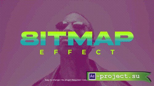 Videohive - Bitmap Overlay Effect - 58841915 - Project for After Effects
