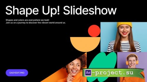Videohive - Shape Up Slideshow - 58726562 - Project for After Effects