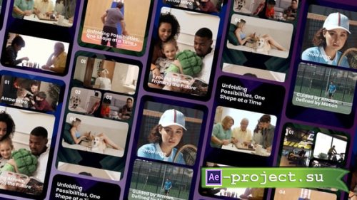 Videohive - Arrow Intro Story Vertical - 58855259 - Project for After Effects