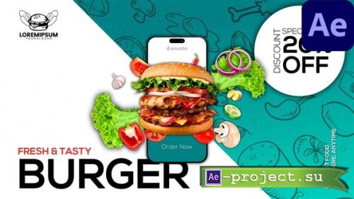 Videohive - Food Menu - 58857105 - Project for After Effects