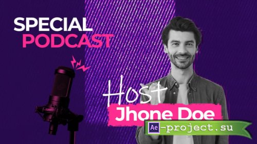 Videohive - podcast short opener - 58860758 - Project for After Effects