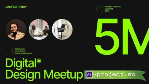 Videohive - Digital Design Meetup - 58864884 - Project for After Effects