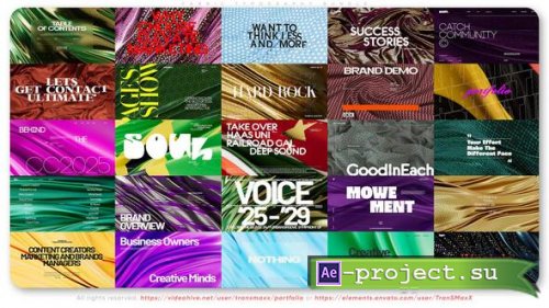 Videohive - Fabric Typography Bundle - 58818477 - Project for After Effects