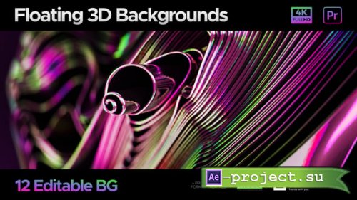 Videohive - 3D Floating Tapes Backgrounds - 58778828 - Premiere Pro Templates