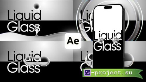Videohive - Liquid Glass Transitions - 58856634 - Project for After Effects