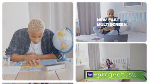 Videohive - Fast Multiscreen - 58854546 - Project for After Effects
