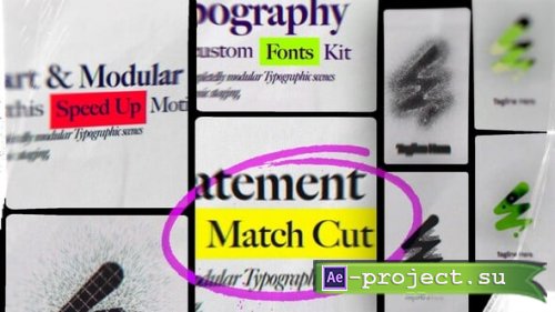 Videohive - Match Cut Intro Creator | Text & Logo Opener - 58874890 - Project for After Effects