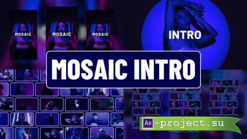 Videohive - Mosaic Intro - 58854721 - Project for After Effects