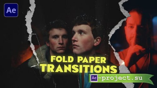 Videohive - Fold Paper Transitions - 58891998 - Project for After Effects