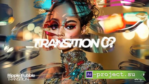 Videohive - Bubble Ripple Transition - 58891273 - Project for After Effects