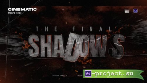 Videohive - Cinematic Movie Trailer Title - 58900991 - Project for After Effects