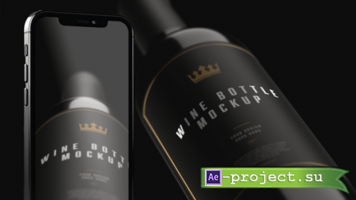 Videohive - Red Ritual Wine Mockup - 58893395 - Project for After Effects