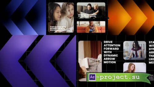 Videohive - Arrows Intro Landscape - 58890868 - Project for After Effects