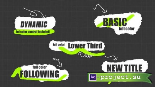 Videohive - Scribble Text Animation - 58891632 - Project for After Effects
