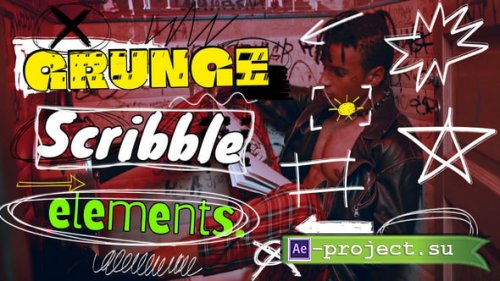 Videohive - Scribble Elements - 56044216 - Project for After Effects