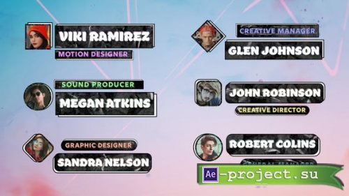 Videohive - Modern Lower Thirds - 58655154 - Project for After Effects