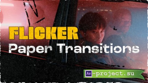 Videohive - Flicker Paper Transitions - 57843994 - Project for After Effects