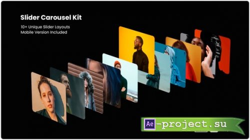 Videohive - Slider Carousel Kit - 58903587 - Project for After Effects
