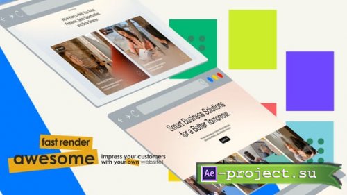 Videohive - Web Promo - 58676824 - Project for After Effects