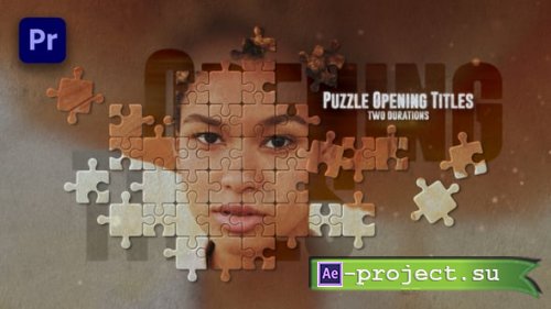 Videohive - Puzzle Opening Titles | Premiere Pro - 58858903