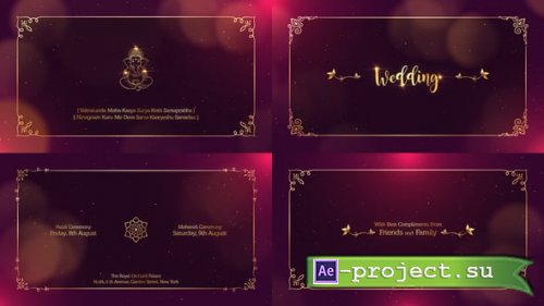 Videohive - Indian Wedding Invitation - 58918017 - Project for After Effects