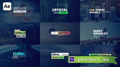 Videohive - Typography Titles - 58917880 - Project for After Effects