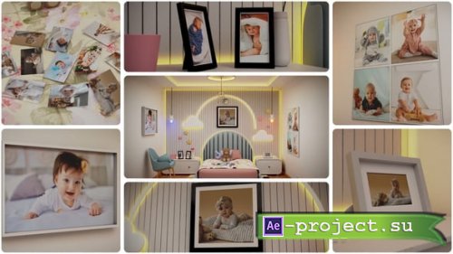 Videohive - Sweet Moments Baby Story Slideshow for Interiors MOGRT - 58892068 - Premiere Pro Templates
