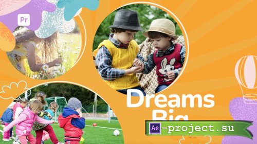 Videohive - Fun Kids Slideshow for Premiere Pro | MOGRT - 58950170 - Premiere Pro Templates