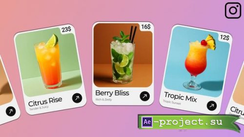 Videohive - Menu Item Carousel - 58958640 - Project for After Effects