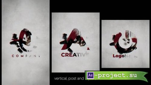 Videohive - Brush Slideshow Intro - 58952339 - Project for After Effects