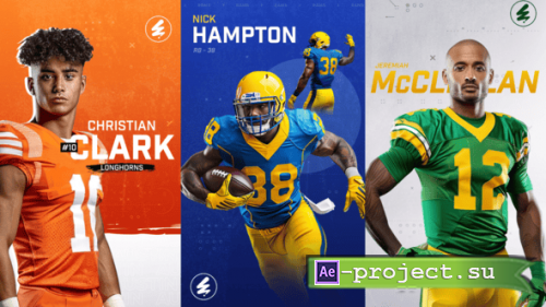 Videohive - Football Player Introduction Stories - 58951378 - Project for After Effects