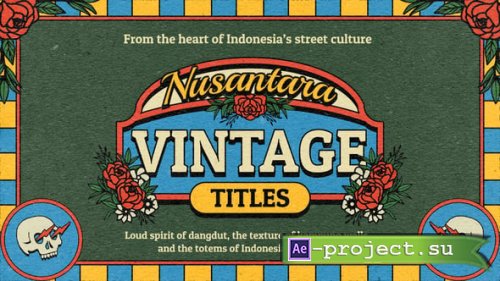 Videohive - Nusantara Vintage Titles - 58943175 - Project for After Effects
