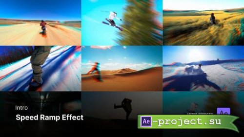 Videohive - Intro - Speed Ramp Effect After Effects Templates - 58950210 - Project for After Effects