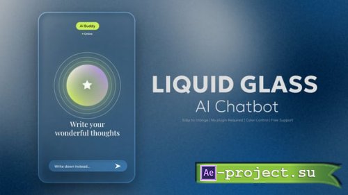 Videohive - AI Liquid Glass - 58984576 - Project for After Effects