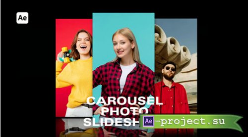 Videohive - Carousel Slideshow Opener for After Effects - 58970246
