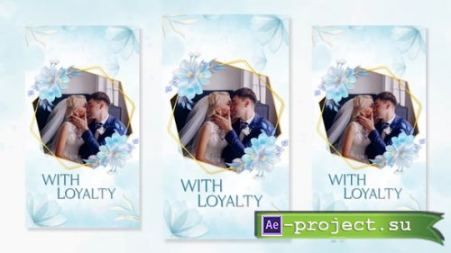 Videohive - Verical Wedding Photo Slideshow - 58969351 - Project for After Effects