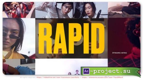 Videohive - Rapid Dynamic Intro - 58989087 - Project for After Effects