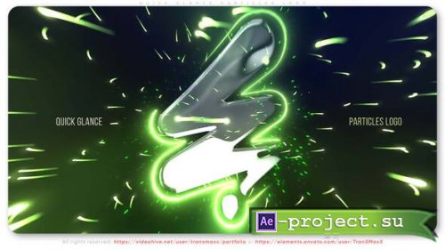 Videohive - Quick Glance Particles Logo - 59006772 - Project for After Effects