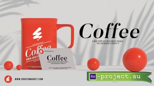 Videohive - Coffee Logo - 58987535 - Project for After Effects