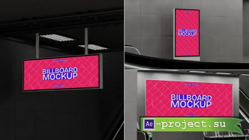 Videohive - Billboard Mockup Template - 58999474 - Project for After Effects