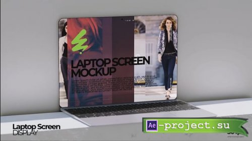 Videohive - Laptop Screen Mockup - 59027363 - Project for After Effects