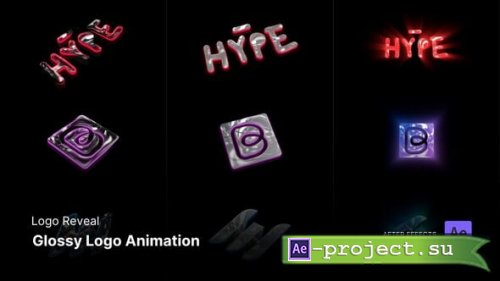 Videohive - Logo Reveal - Glossy Logo Animation After Effects Template - 58986456 - Project for After Effects