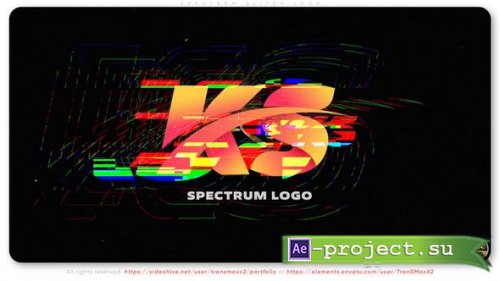 Videohive - Spectrum Glitch Logo - 59031048 - Project for After Effects