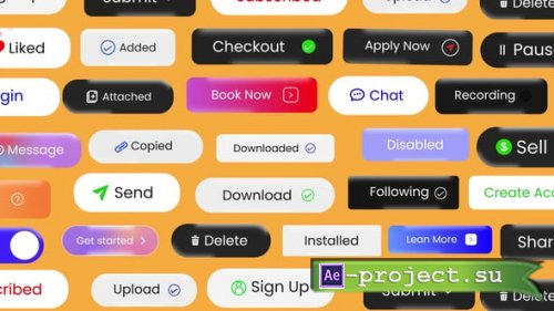 Videohive - Button Essential - 59006836 - Project for After Effects