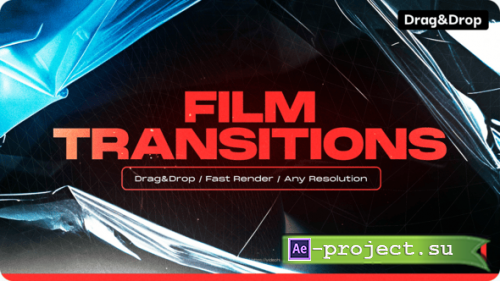 Videohive - Film Transitions - 59017335 - Project for After Effects