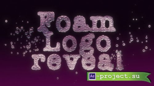 Videohive - Foam Logo reveal - 59017721 - Project for After Effects